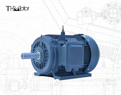 IP54/IP55 電圧直流モーター 4/6 ポール 0.4-75kw パワー ホールシャフト 速度 1000 - 3000rpm